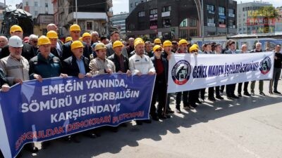 Zonguldak Demokrasi Platformu ve GMİS, Ankara’da eylemlerini sürdüren Doruk Maden