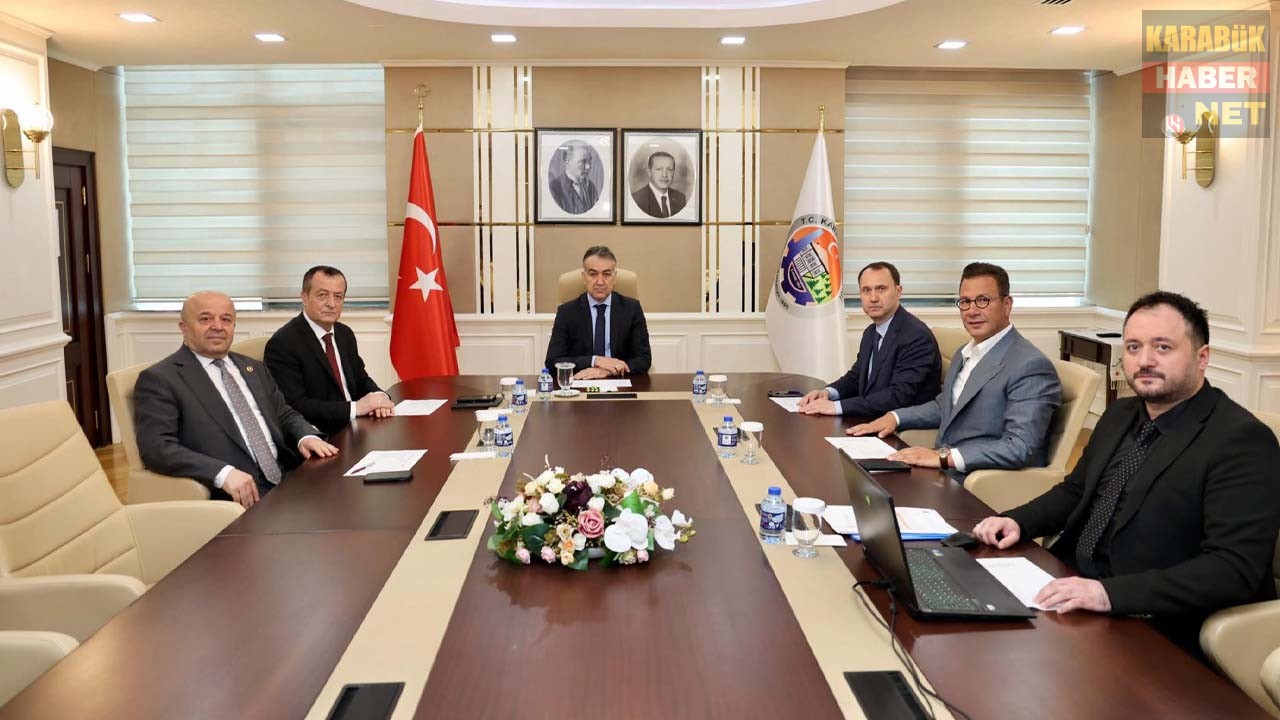 Karabük Valisi Oktay Çağatay başkanlığında toplanan Eskipazar OSB Yönetim Kurulu,