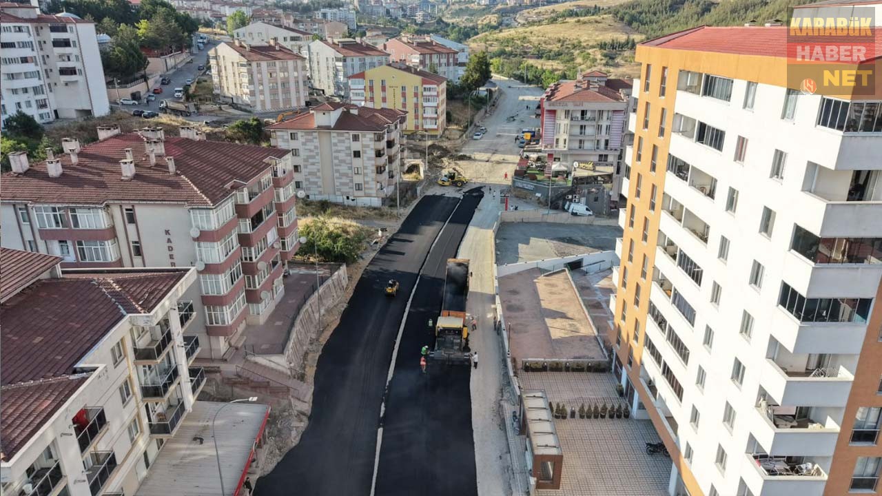 Karabük Belediyesi, 100. Yıl Mahallesi'nin en işlek güzergahı olan 1010.