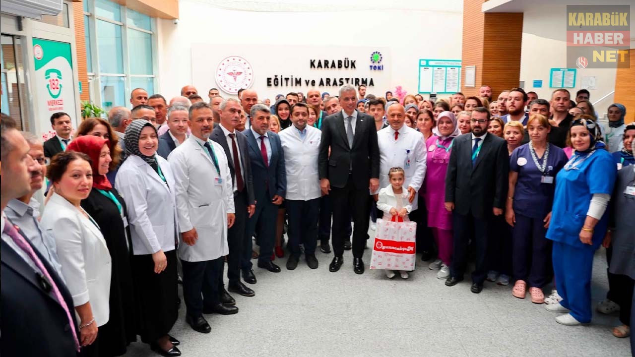 Sağlık Bakanı Prof. Dr. Kemal Memişoğlu, Karabük Eğitim ve Araştırma