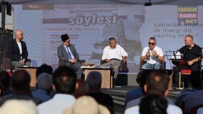 Safranbolu Belediyesi ev sahipliğinde düzenlenen söyleşide 42. Alay’ın ve Safranbolulu