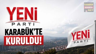 YENİ Parti'nin Karabük İl Örgütü'nün kuruluş süreci tamamlandı. Kurucu İl